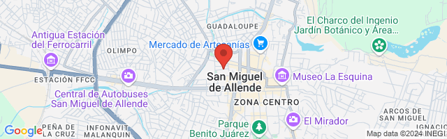 Property 8035 Map in San Miguel de Allende