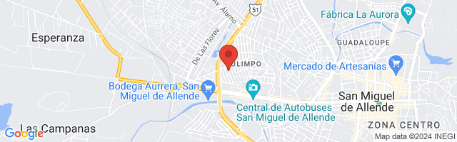 Property 8044 Map in San Miguel de Allende