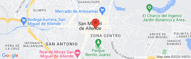 Property 8046 Map in San Miguel de Allende