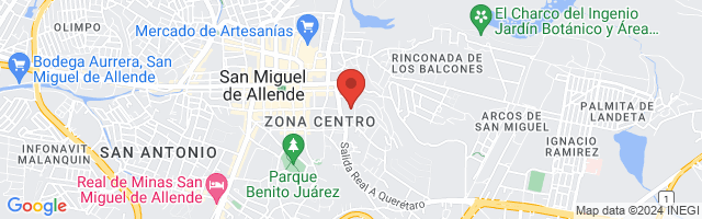 Property 8047 Map in San Miguel de Allende