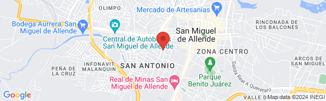 Property 8056 Map in San Miguel de Allende