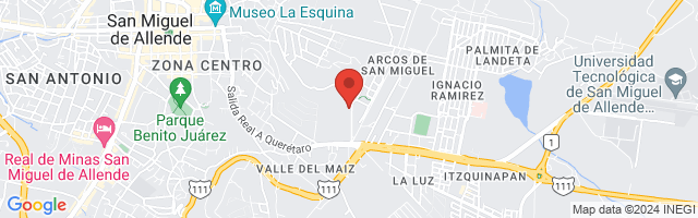 Property 8062 Map in San Miguel de Allende