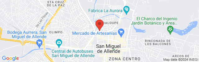 Property 8083 Map in San Miguel de Allende