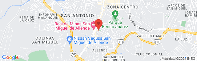 Property 8084 Map in San Miguel de Allende