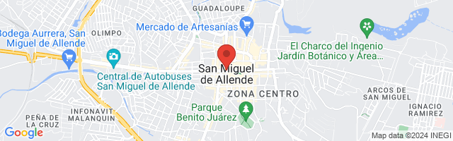 Property 8098 Map in San Miguel de Allende