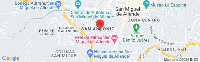 Property 8099 Map in San Miguel de Allende