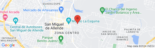 Property 8110 Map in San Miguel de Allende