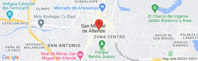 Property 8111 Map in San Miguel de Allende