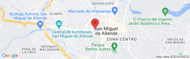 Property 8112 Map in San Miguel de Allende