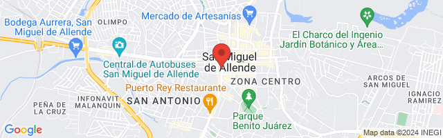 Property 8113 Map in San Miguel de Allende