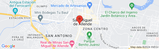 Property 8113 Map in San Miguel de Allende