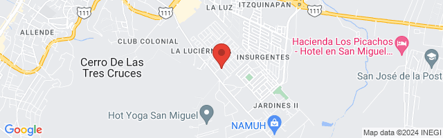 Property 8117 Map in San Miguel de Allende