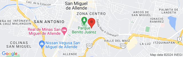 Property 8118 Map in San Miguel de Allende