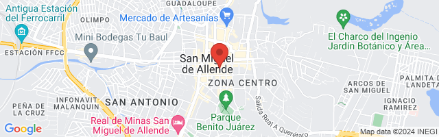 Property 8122 Map in San Miguel de Allende