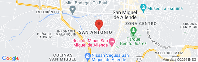 Property 8123 Map in San Miguel de Allende