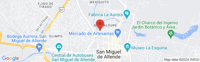 Property 8132 Map in San Miguel de Allende