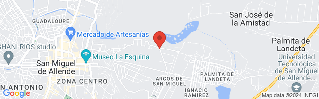 Property 8135 Map in San Miguel de Allende