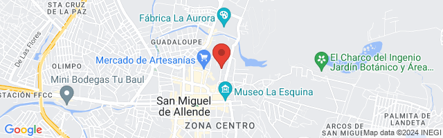 Property 8137 Map in San Miguel de Allende