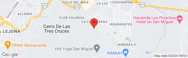 Property 8142 Map in San Miguel de Allende