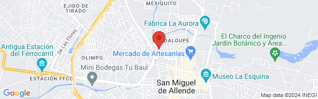 Property 8144 Map in San Miguel de Allende