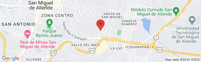 Property 8145 Map in San Miguel de Allende