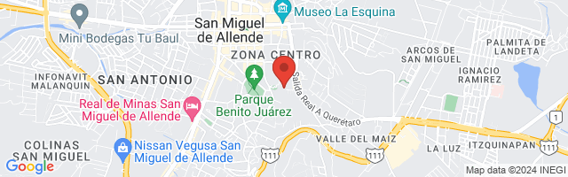 Property 8151 Map in San Miguel de Allende