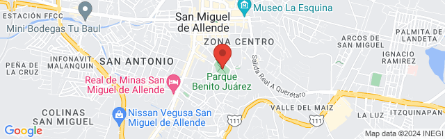 Property 8161 Map in San Miguel de Allende
