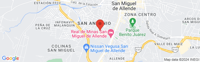 Property 8164 Map in San Miguel de Allende