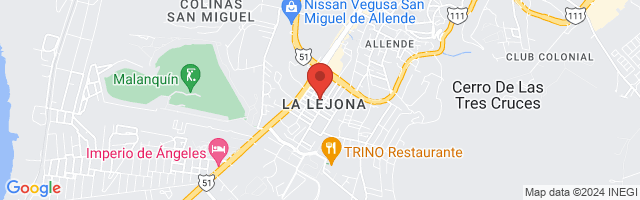Property 8166 Map in San Miguel de Allende