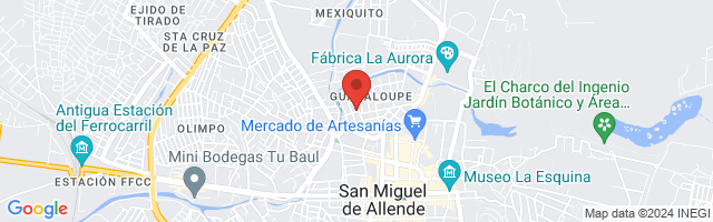 Property 8167 Map in San Miguel de Allende