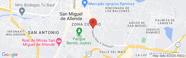 Property 8168 Map in San Miguel de Allende