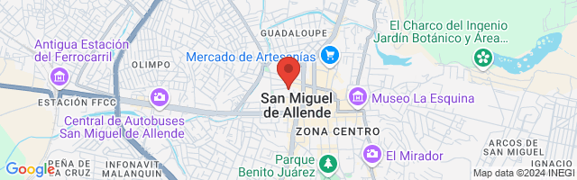 Property 8172 Map in San Miguel de Allende