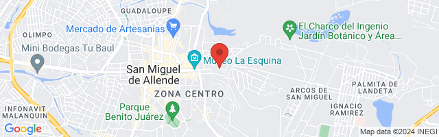 Property 8175 Map in San Miguel de Allende