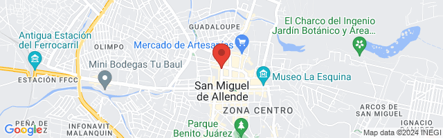 Property 8176 Map in San Miguel de Allende