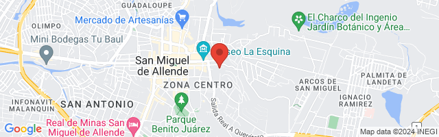 Property 8177 Map in San Miguel de Allende