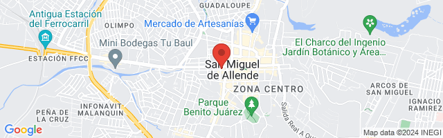 Property 8189 Map in San Miguel de Allende