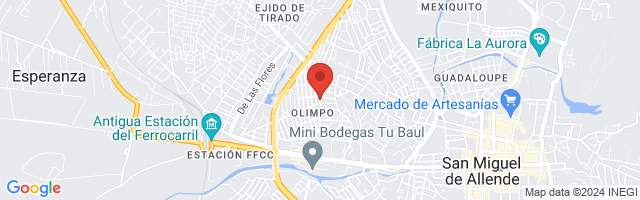 Property 8204 Map in San Miguel de Allende