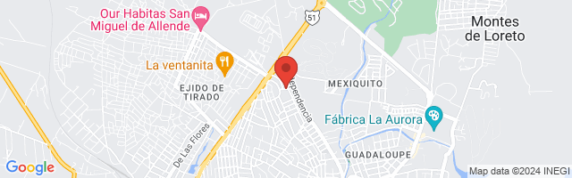 Property 8206 Map in San Miguel de Allende