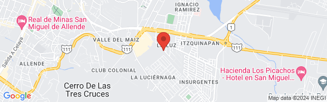 Property 8222 Map in San Miguel de Allende