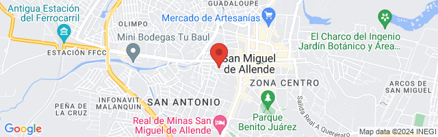 Property 8230 Map in San Miguel de Allende