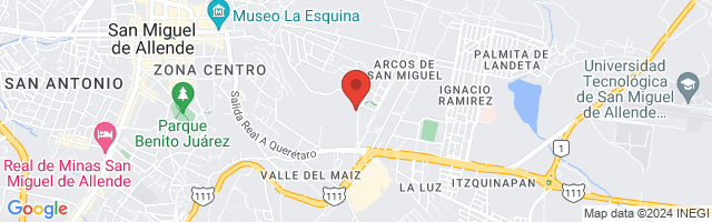 Property 8231 Map in San Miguel de Allende
