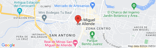Property 8235 Map in San Miguel de Allende