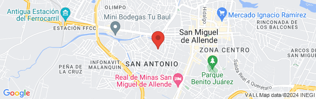Property 8236 Map in San Miguel de Allende