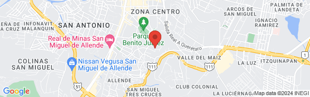 Property 8241 Map in San Miguel de Allende