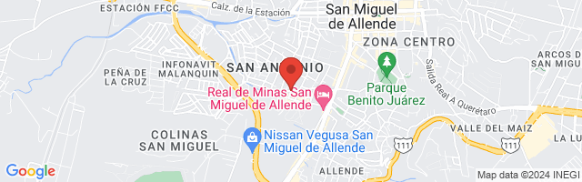 Property 8244 Map in San Miguel de Allende