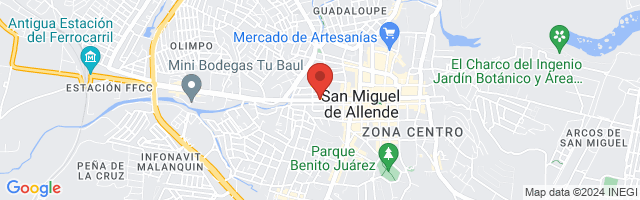 Property 8262 Map in San Miguel de Allende