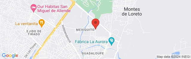 Property 8266 Map in San Miguel de Allende