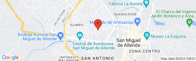 Property 8286 Map in San Miguel de Allende