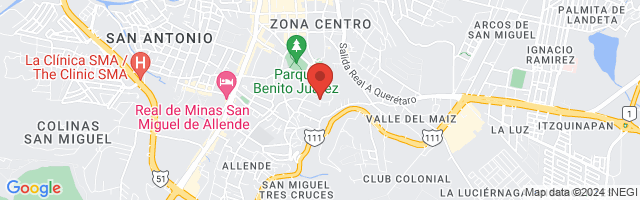Property 8289 Map in San Miguel de Allende