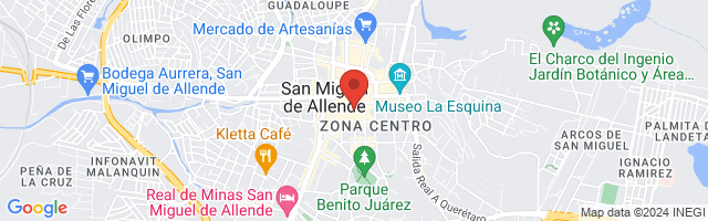 Property 8299 Map in San Miguel de Allende